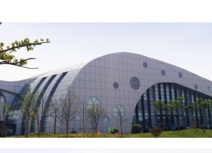 西城会议中心外景网架工程